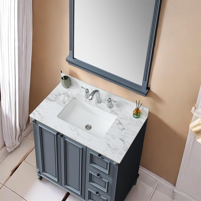Montary 37"x 22" Bathroom Vanity Top - Image 3