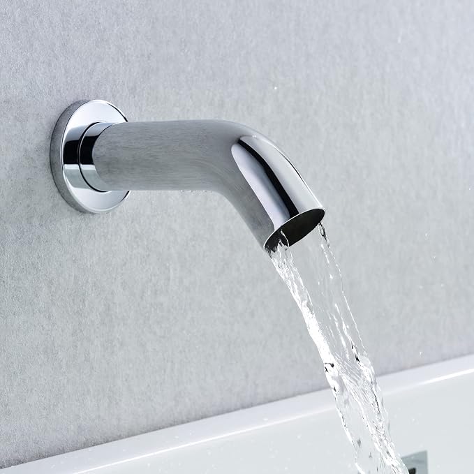 sumerain Wall Mount Tub Filler Waterfall Tub Faucet - Image 4