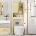 Over The Toilet Storage Cabinet, Behind Toilet Bathroom Organizer by Mepplzian