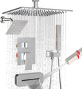 ENGA Shower System with Tub Spout, Bathtub Shower Faucet Combo Set by Enga