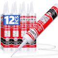 Clear Advanced Silicone Caulk & Sealant, 10Oz Cartridge, 100% Waterproof RTV by Unknown