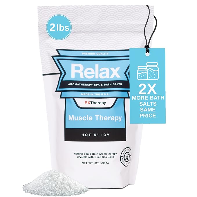 Relax Spa & Bath, Epsom & Dead Sea Salts, Aromatherapy Bath Salts by RelaxSpaBath