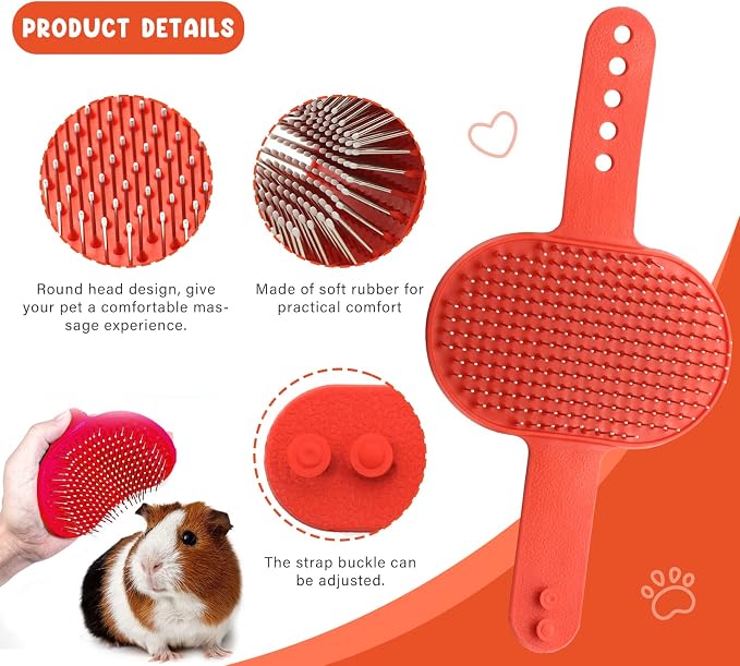 Cat Grooming Kit Set with Pet Shedding Slicker Brush Nail Clipper Trimmer Pet - Image 5