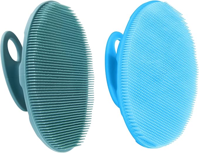 INNERNEED Food-Grade Soft Silicone Body Cleansing Brush Shower Scrubber by INNERNEED