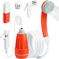 Portable Shower for Camping, 4400mAh Electric Portable Camping Shower by spacerest