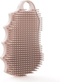 Silicone Body Scrubber Silver-Infused Dual-Sided 3-in-1 by iTokGok