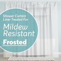 BigFoot Shower Curtain Liner – 72 x 72 PEVA Premium Shower Curtain by BigFoot