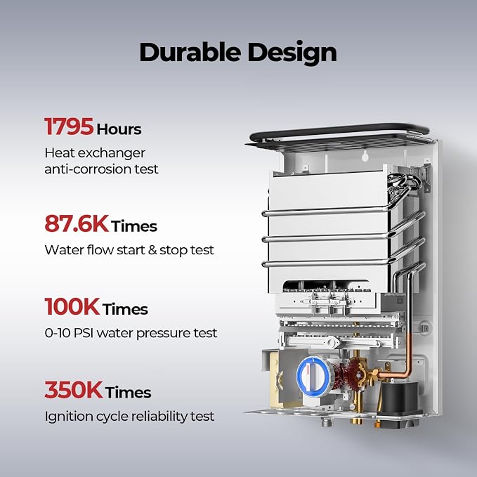 CAMPLUX First F10 Tankless Water Heater - Image 8