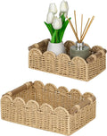 CubesLand Scalloped Edge Decor Baskets by CubesLand