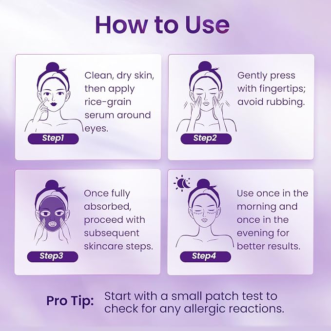 Caffeine & Retinol Eye Serum – Hydrating Under Eye Serum to Help Reduce the - Image 8