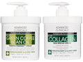 Advanced Clinicals Unscented Collagen Body Cream & Face Moisturizer + Green by AdvancedClinicals