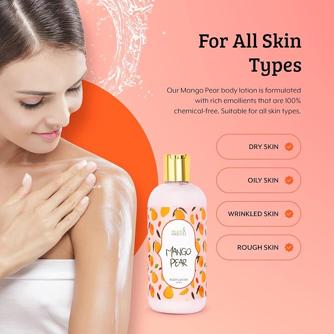 Home Spa Gift 10oz Deep Moisturizing Fragrance Body Lotion & 8 oz. Fine - Image 3