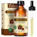 Jojoba Oil 4 fl oz EWG Verified 100% Pure Jojoba Oil Cold Pressed by Yoken