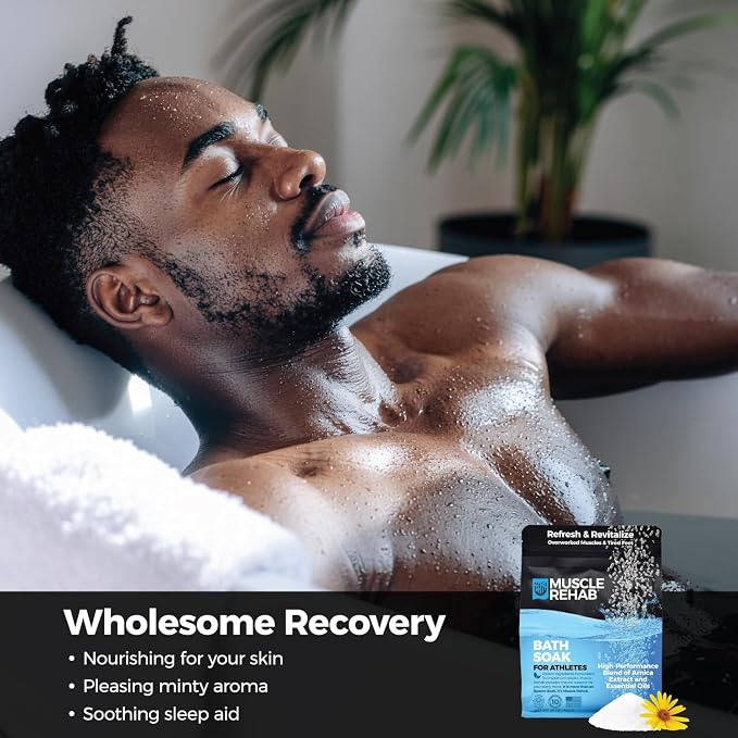 Muscle Rehab| Travel Epsom Soak Packets Arnica, Magnesium Salt, Foot Pain Relief - Image 4