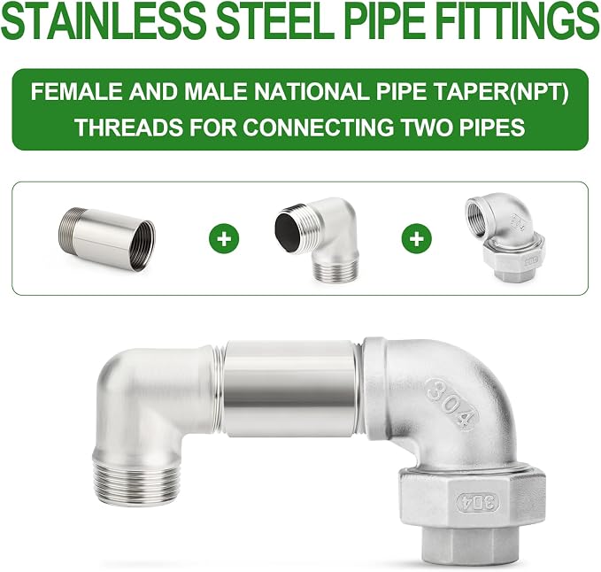TAISHER 1PCS Stainless Steel Pipe Fittings - Image 6