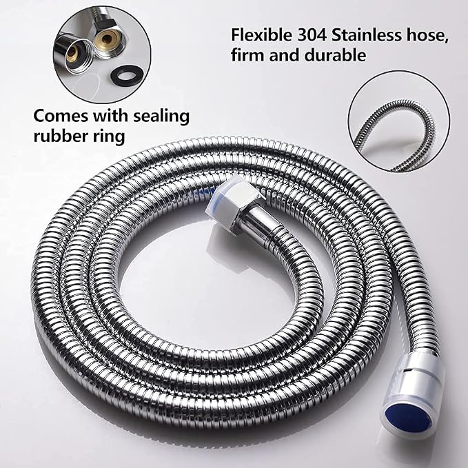 Shower Head Handheld Combo Set - Image 4