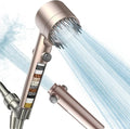 Filtered Shower Head with Handheld, High Pressure Water Flow and Multiple Spray by Sipaote