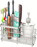 Toothbrush Holders, WHALCHI Bathroom Toothbrush Organizer 6 Slots Rustproof by InnovativeConvenient