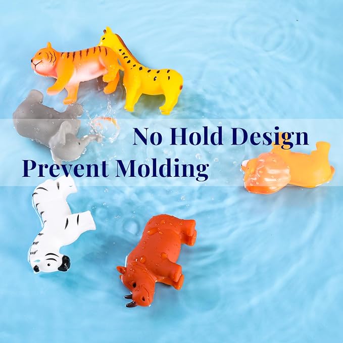 XY-WQ Bath Toys No Hole, for Infants 6-12& Toddlers 1-3, No Hole Bathtub Toys - Image 2