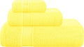 Belizzi Home Ultra Soft 3 Pack Cotton Towel Set, Contains a Bath Towel 28x55 by Unknown