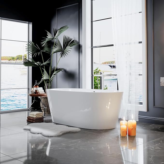 Empava Bathtub, Acrylic Free Standing Tub - Image 5