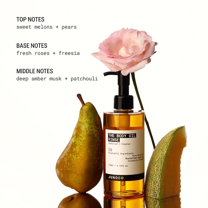 JUNO & Co. Body Oil Rinse, Shower Oil - Image 4