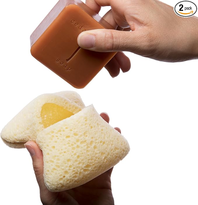 MartiniSPA Exfoliating Body & Shower Sponge by TIVIT