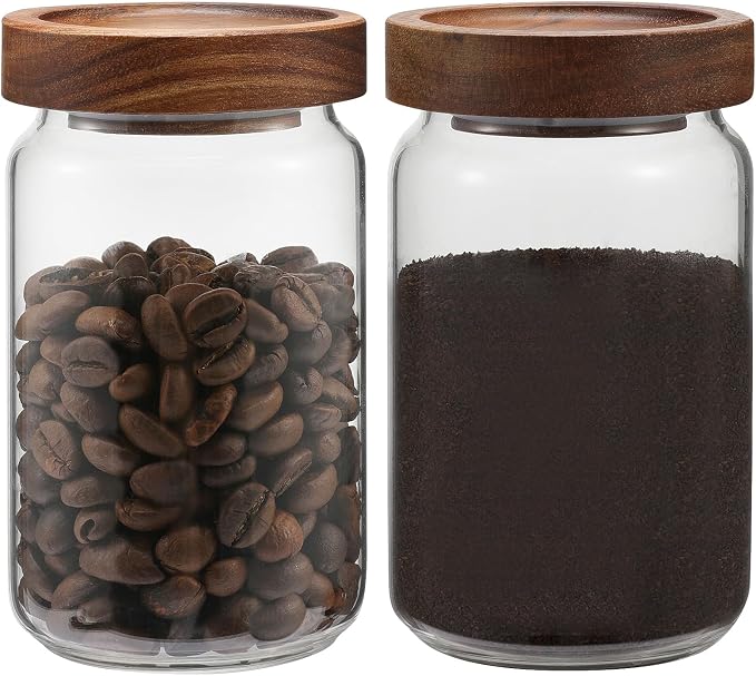 Small Glass Jar with Lids Mini Glass Bottle Glass Storage Canister Borosilicate - Image 5