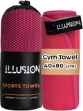 illusion Small Microfiber Gym Towels by Unknown