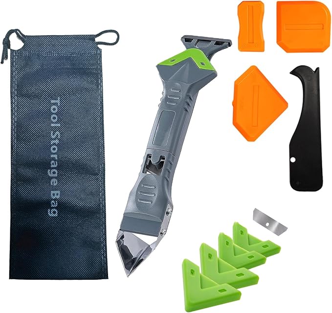 9 in 1caulk smoothingand Grouting Tool, silicone remover，Sealant Trimming and - Image 2