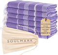 SOULMARK 100% Cotton Turkish Beach Towel by SOULMARK