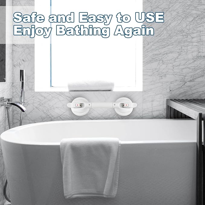 Shower Handle Upgraded 17 inch Grab Bar - Image 7