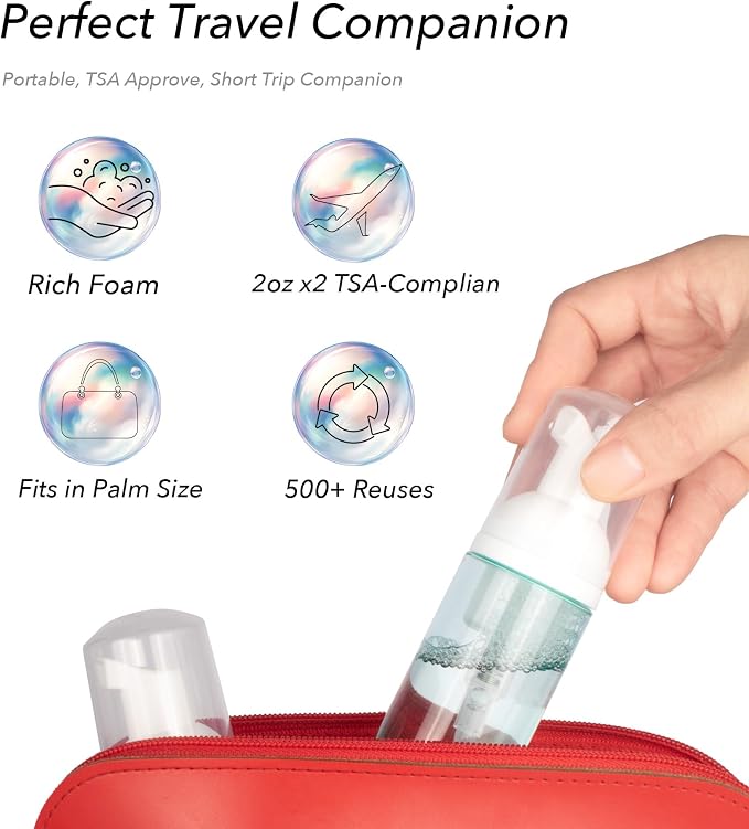 2oz Foam Pump Bottle - Image 6