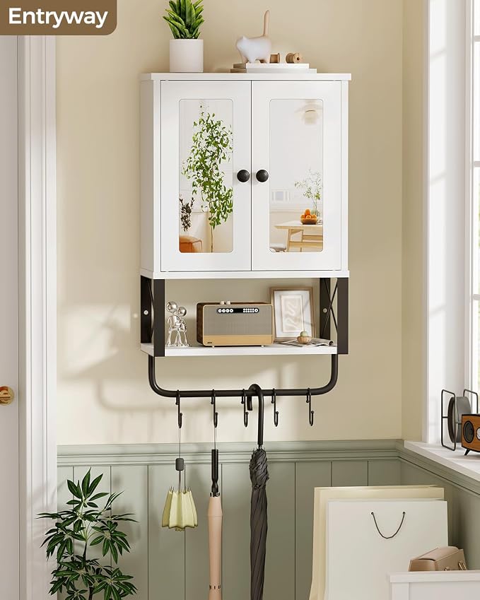 BEWISHOME Medicine Cabinet, Bathroom Wall Cabinet - Image 4