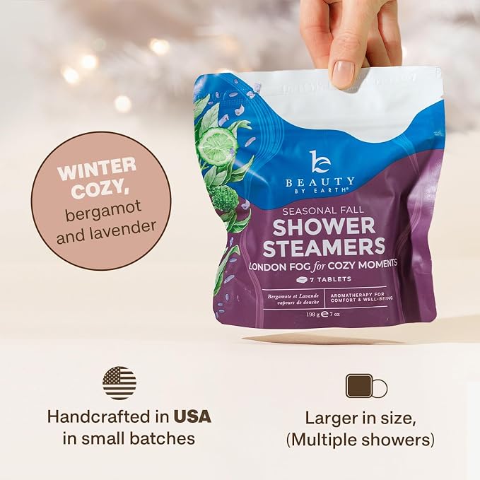 Lavender Shower Steamers Aromatherapy – USA Made Large Shower Tablets, Gifts - Image 2