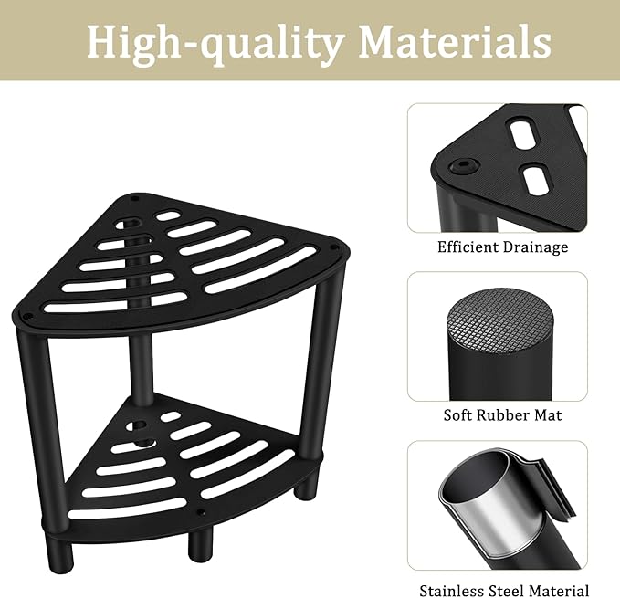 Stainless Steel Shower Stool, Shower Stool - Image 6
