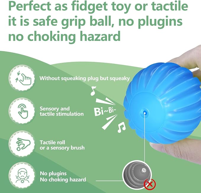 Sensory Balls for Baby Sensory Baby Toys 6 to 12 Months for Toddlers 1-3 - Image 4