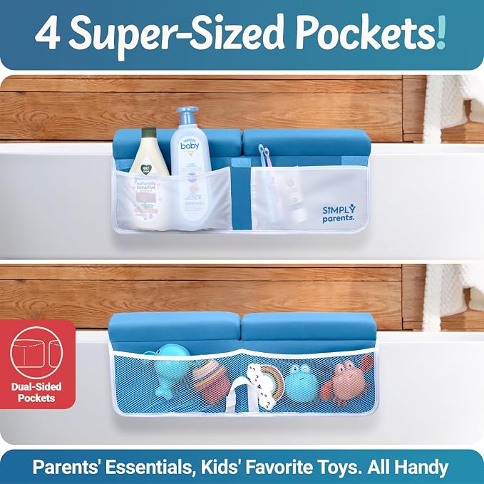 Simply Parents Comfortable Baby Bath Kneeler and Elbow Rest Pad Set - Image 7