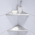 10" Corner Shower Shelf, Recessed Corner Shelf Organizer Rack, No Drilling by XiarnotogiHome
