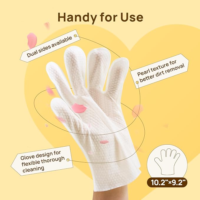 HICC PET Cleaning Deodorizing Glove Wipes - Image 7