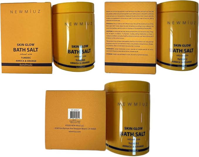 Natural Detox Bath Salt Soak Magnesium Epsom Salt Vitamin C Moisturize Skin - Image 9
