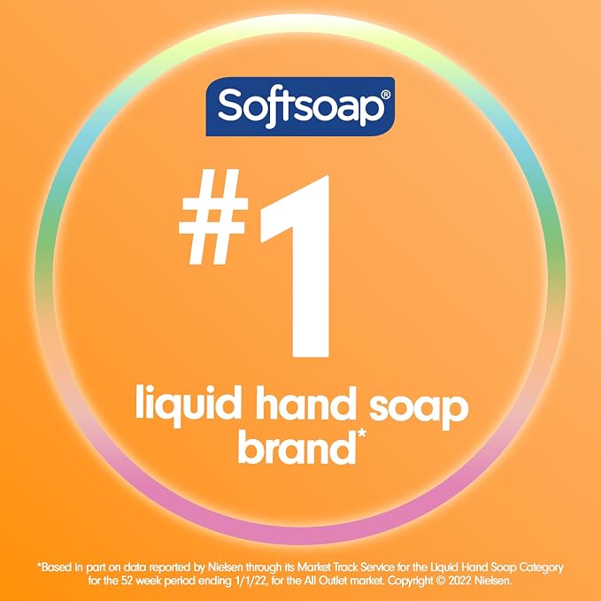 Softsoap Liquid Hand Soap, Crisp Clean Scent Hand Soap, 11.25 Ounce, 6 Pack - Image 3