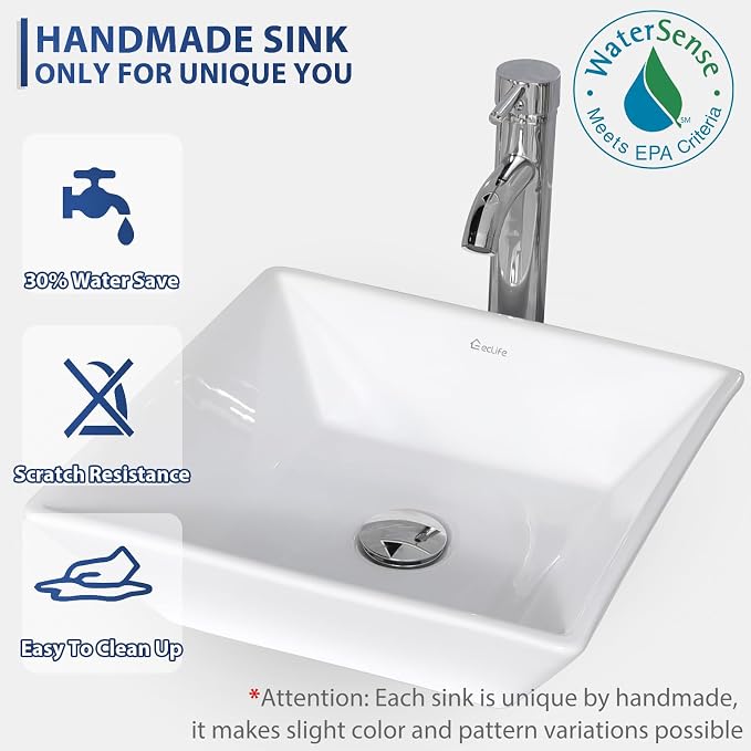eclife 24" Floating Bathroom Vanities - Image 7