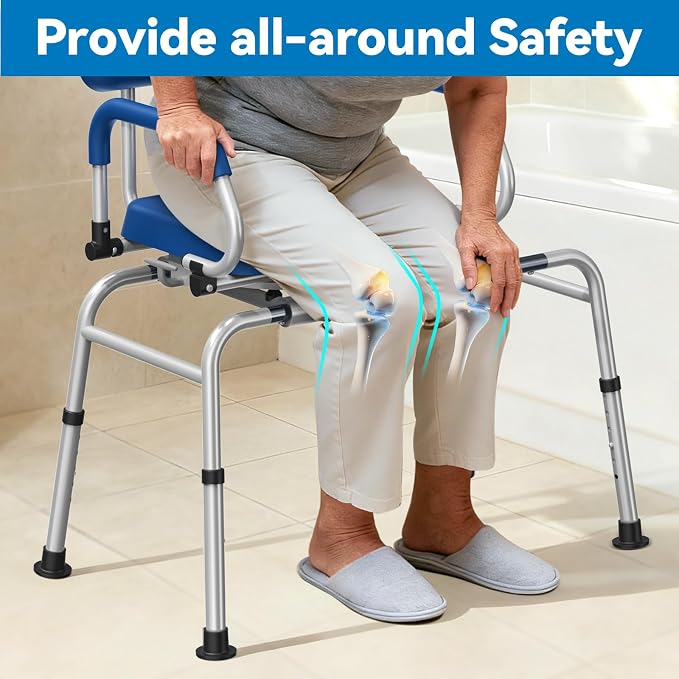 FSA/HSA Eligible Sliding Shower Chair Tub Transfer Bench - Image 5