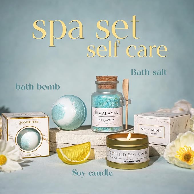 Birthday Gifts for Women Self Care Gifts Get Well Soon Gifts Baskets for Women - Image 7