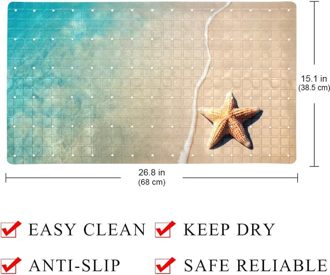 Bathtub Mats for Shower Tub, Anti-Slip Bath Mats for Inside Tub, Bathroom - Image 4