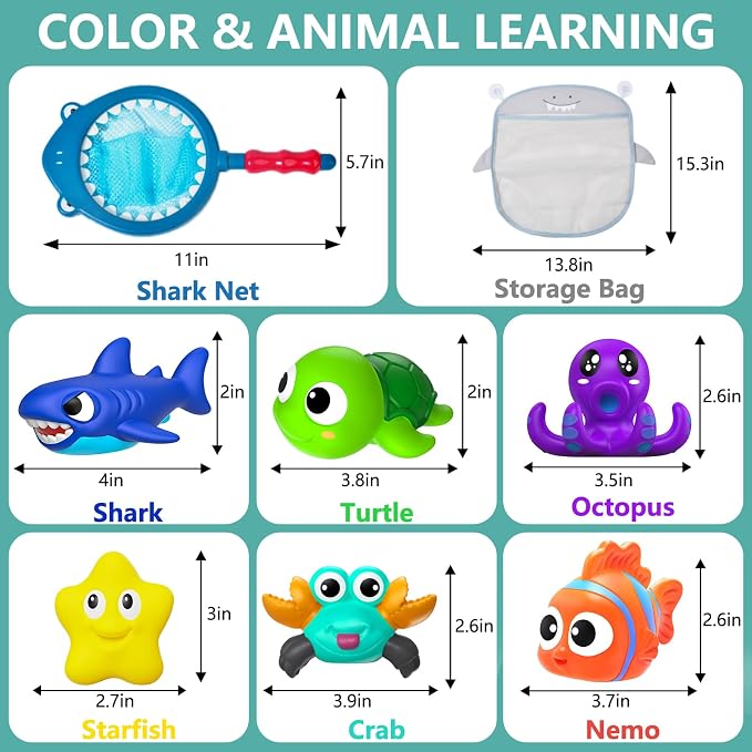 No Hole Mold Free Baby Bath Toys - Image 6