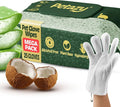 Pet Glove Wipes for Dogs & Cats – 25 Pack | Hypoallergenic, No Rinse, Extra by Petazy