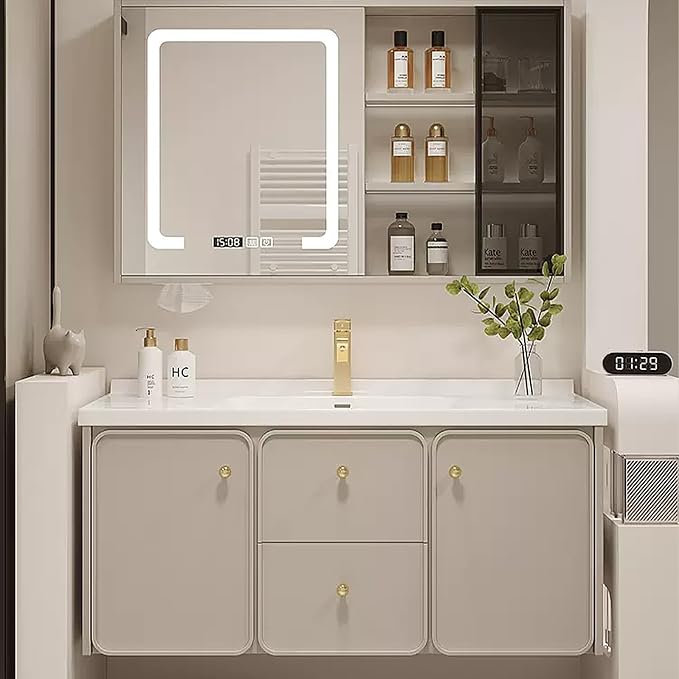 Bathroom Vanity - 44IN Luxurious Bathroom Vanity by TIZAZOFashionHome