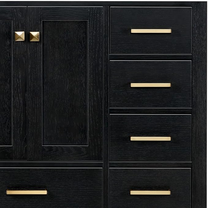 ARIEL Cambridge 36 Inch Single Rectangular Sink Bathroom Vanity - Image 9